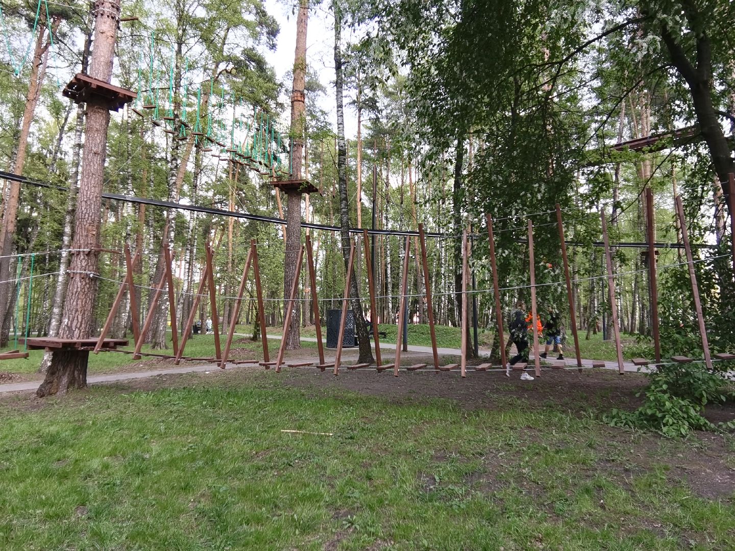 Балашиха, верёвочный парк, Пехорка, аттракцион, детский маршрут, смелый, отважный, роллер, воздушный аттракцион