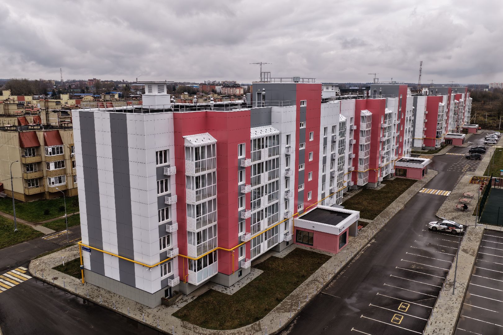 видео с коптера, новостройки в волоколамске, ветхое жилье в волоколамске,  переселение жителей из аварийного жилья,