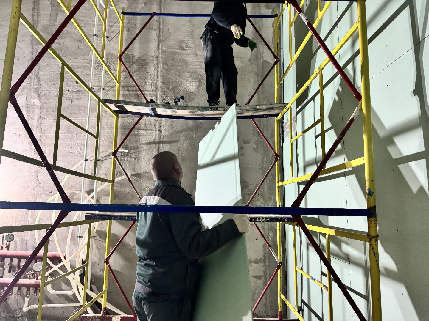 шаховская, строительство, дворец торжеств шаховская,