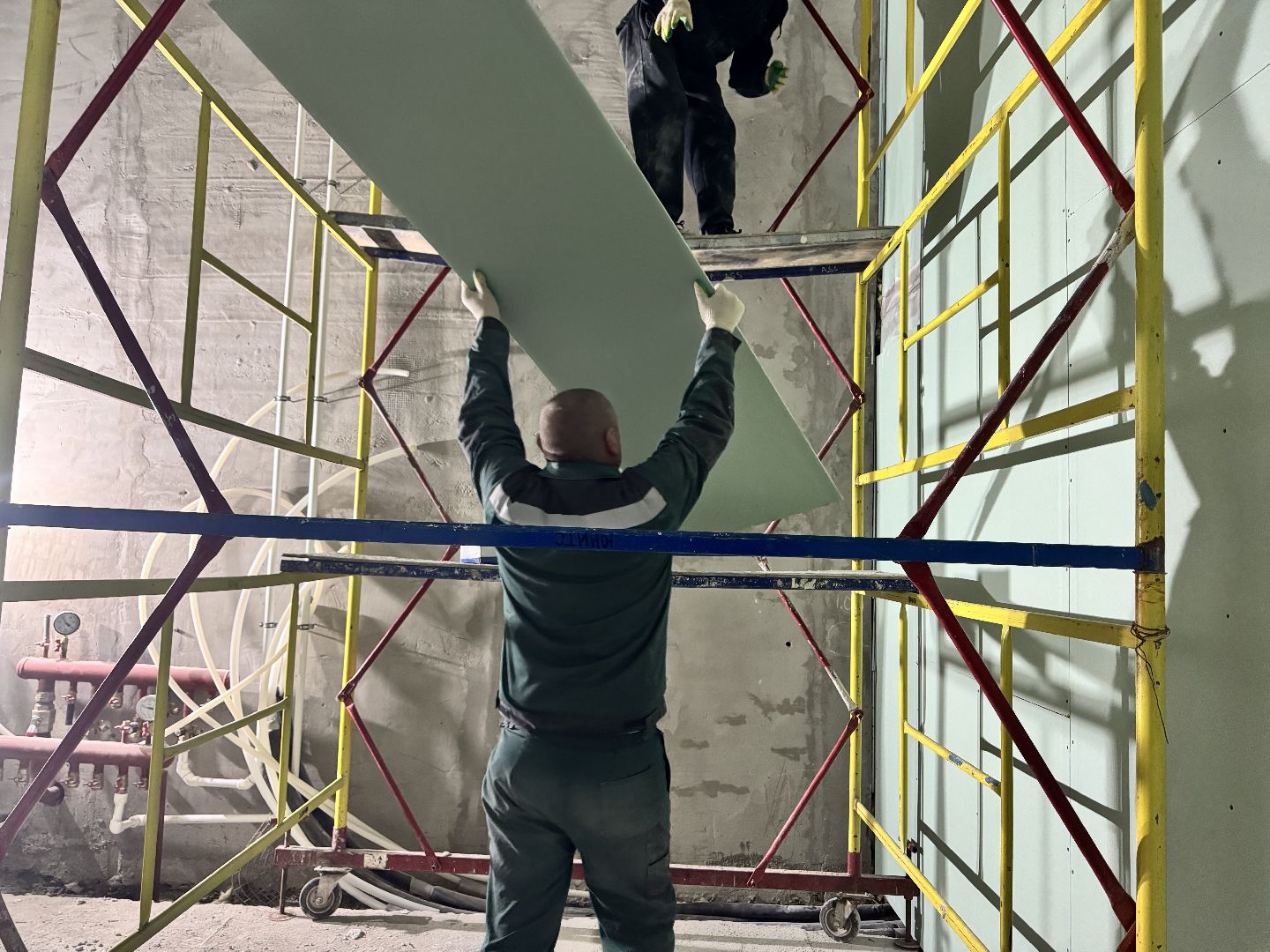 шаховская, строительство, дворец торжеств шаховская,