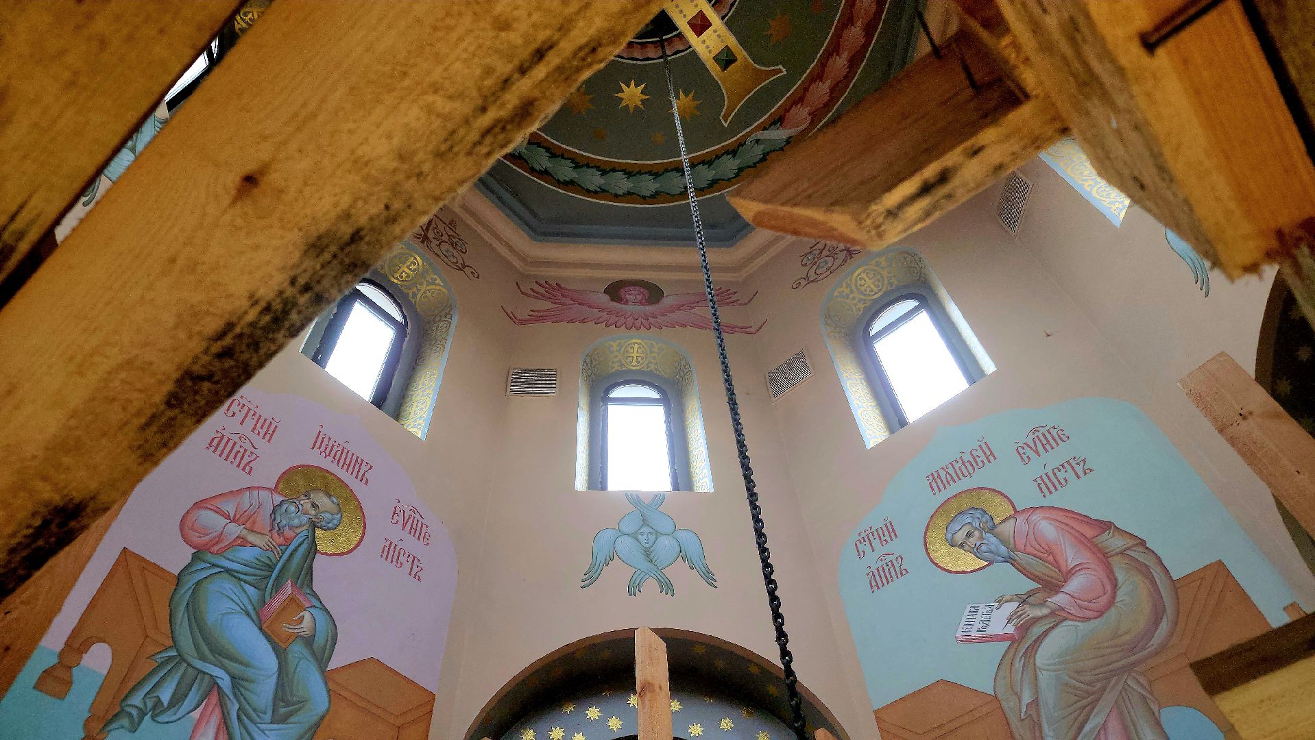 роспись храма, орехово-зуево,