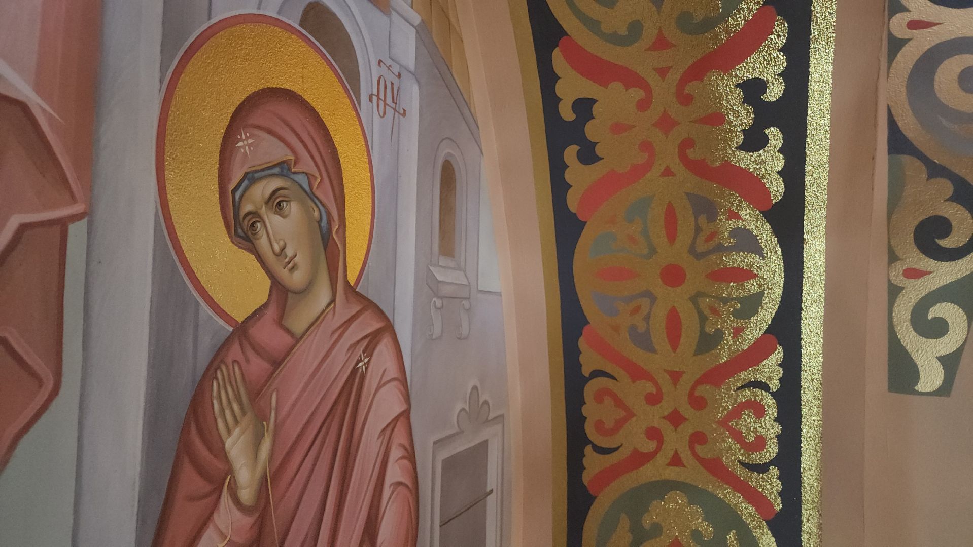 роспись храма, орехово-зуево,