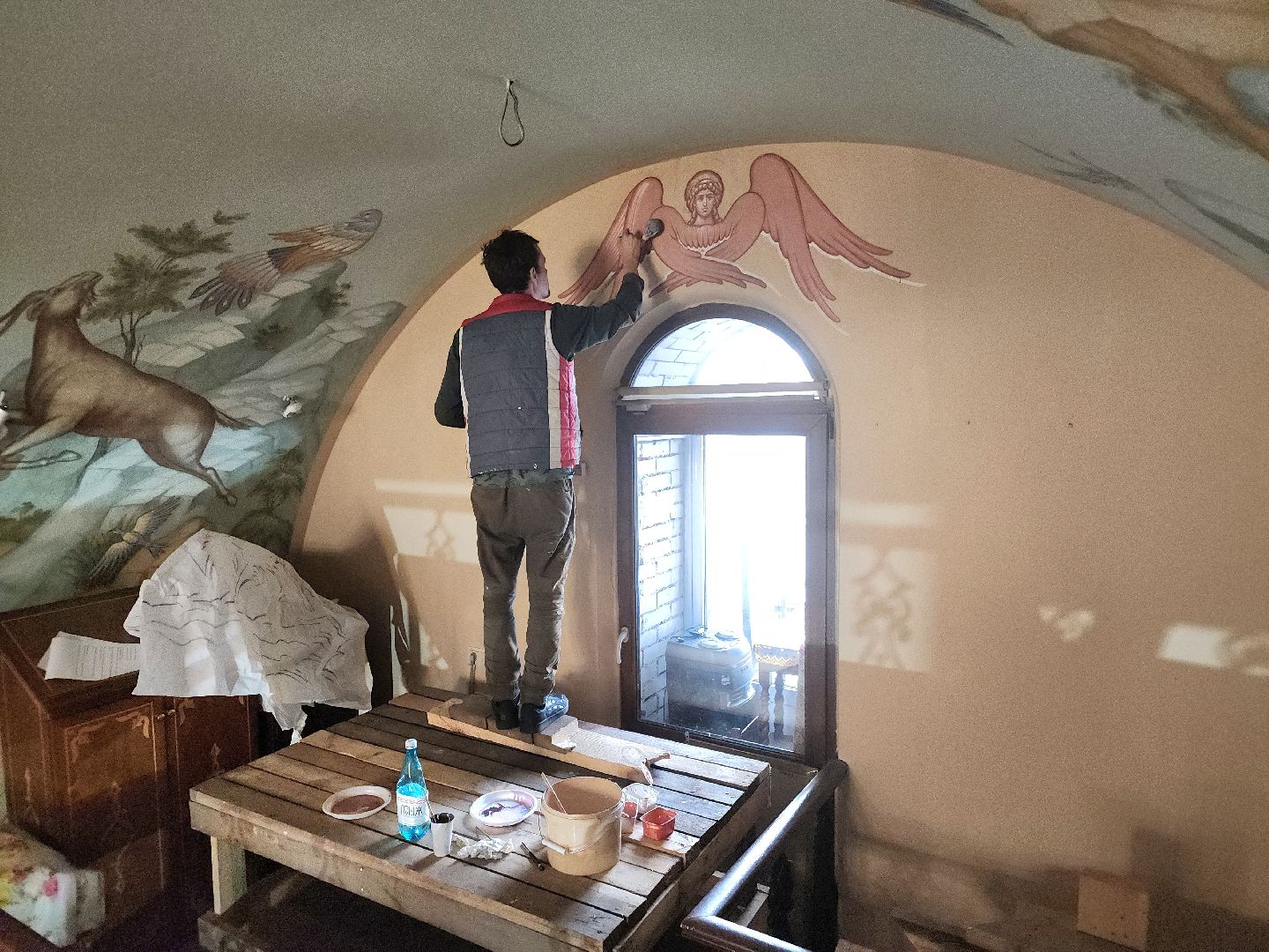 роспись храма, орехово-зуево,