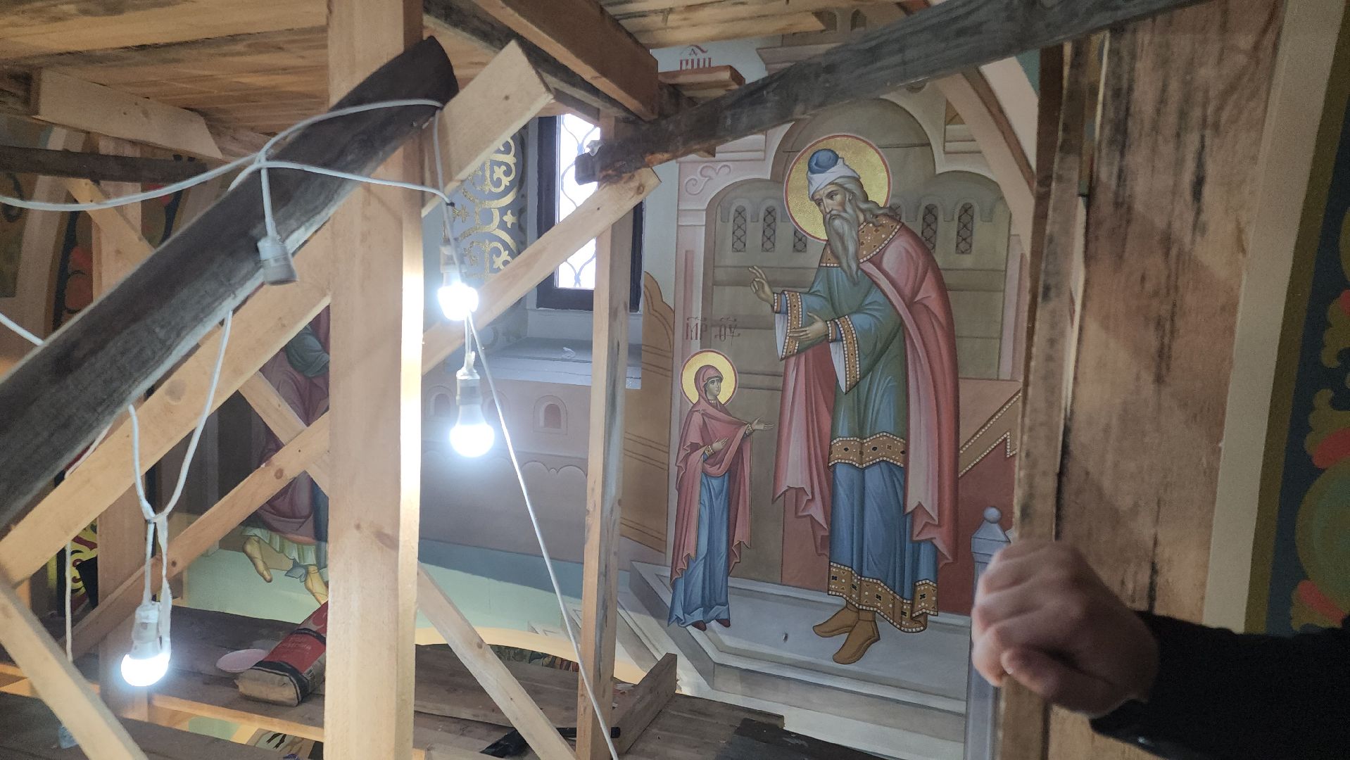 роспись храма, орехово-зуево,