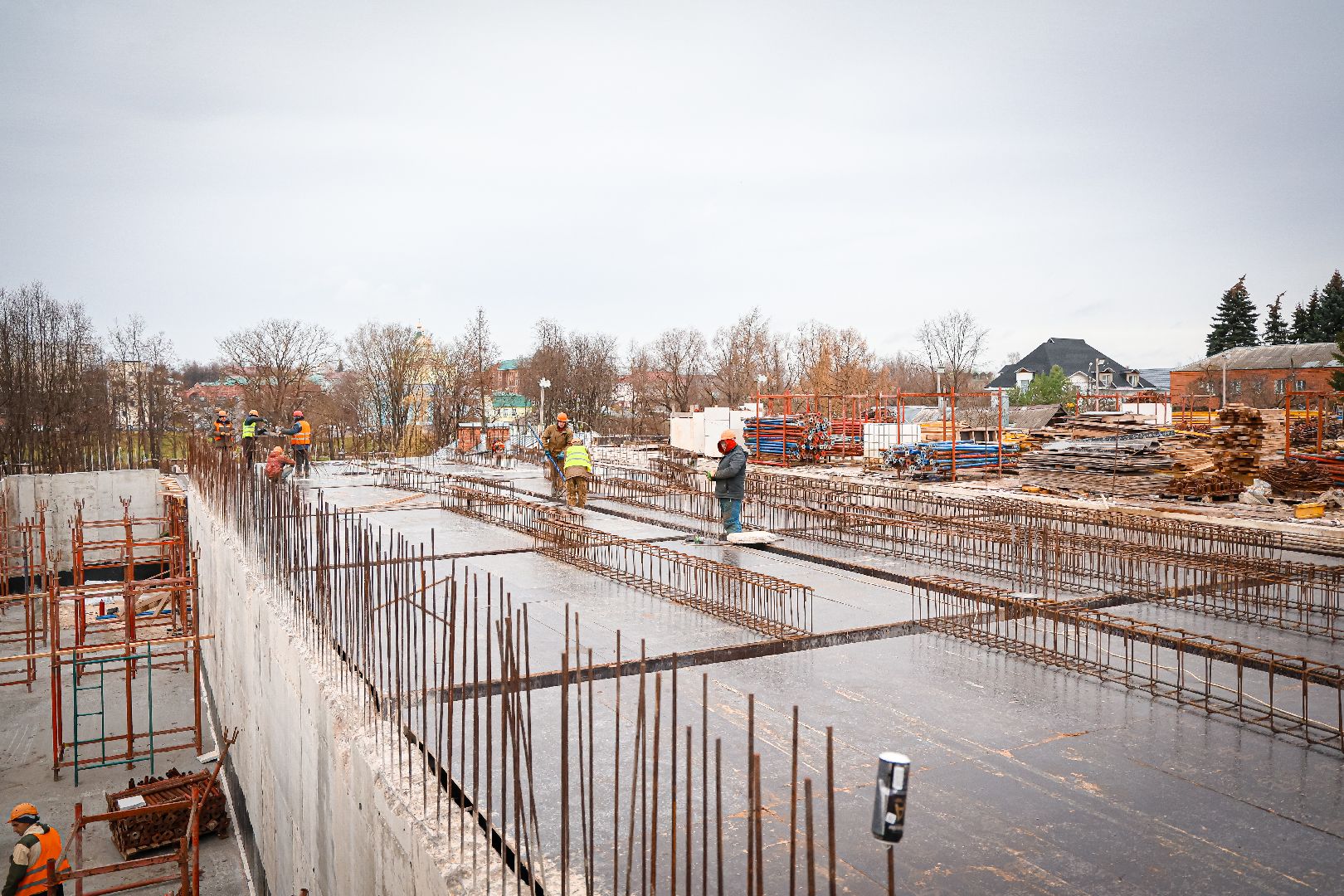 клин, общество, подмосковье, строительство, новая спортивная школа, спорт в клину, нацпроекты,