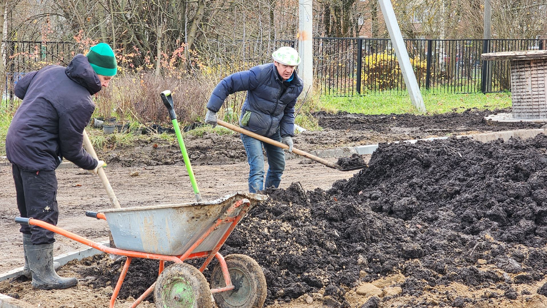 сквер, истра, благоустройство,