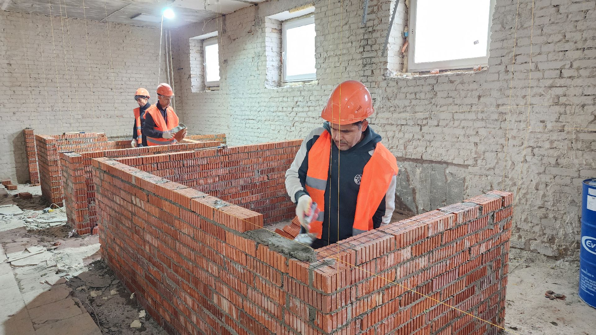 капитальный ремонт, лицей протвино, стройка,