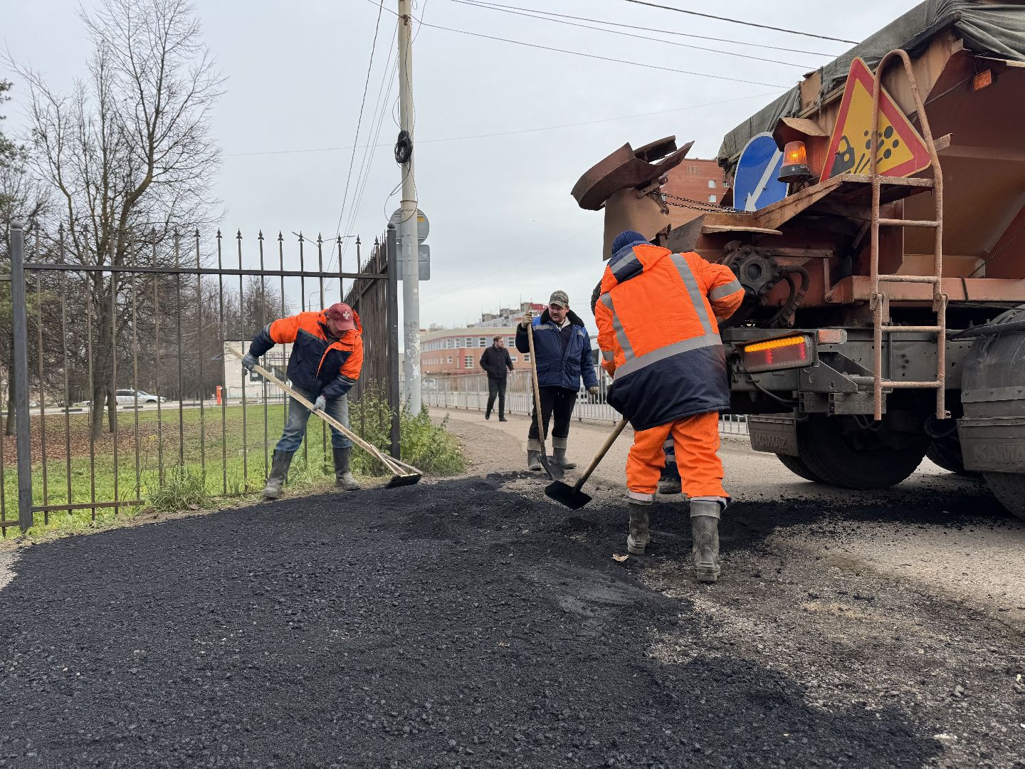 Сергиев Посад, МБУ Благоустройство СП, благоустройство тропинки,