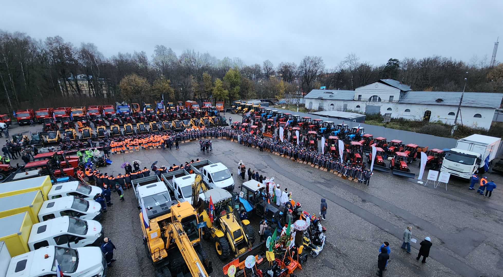 жкх, смотр коммунальной техники, красногорск, подготовка к зиме,