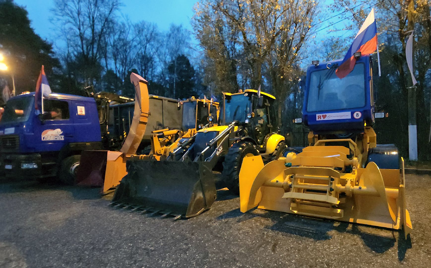 жкх, смотр коммунальной техники, красногорск, подготовка к зиме,