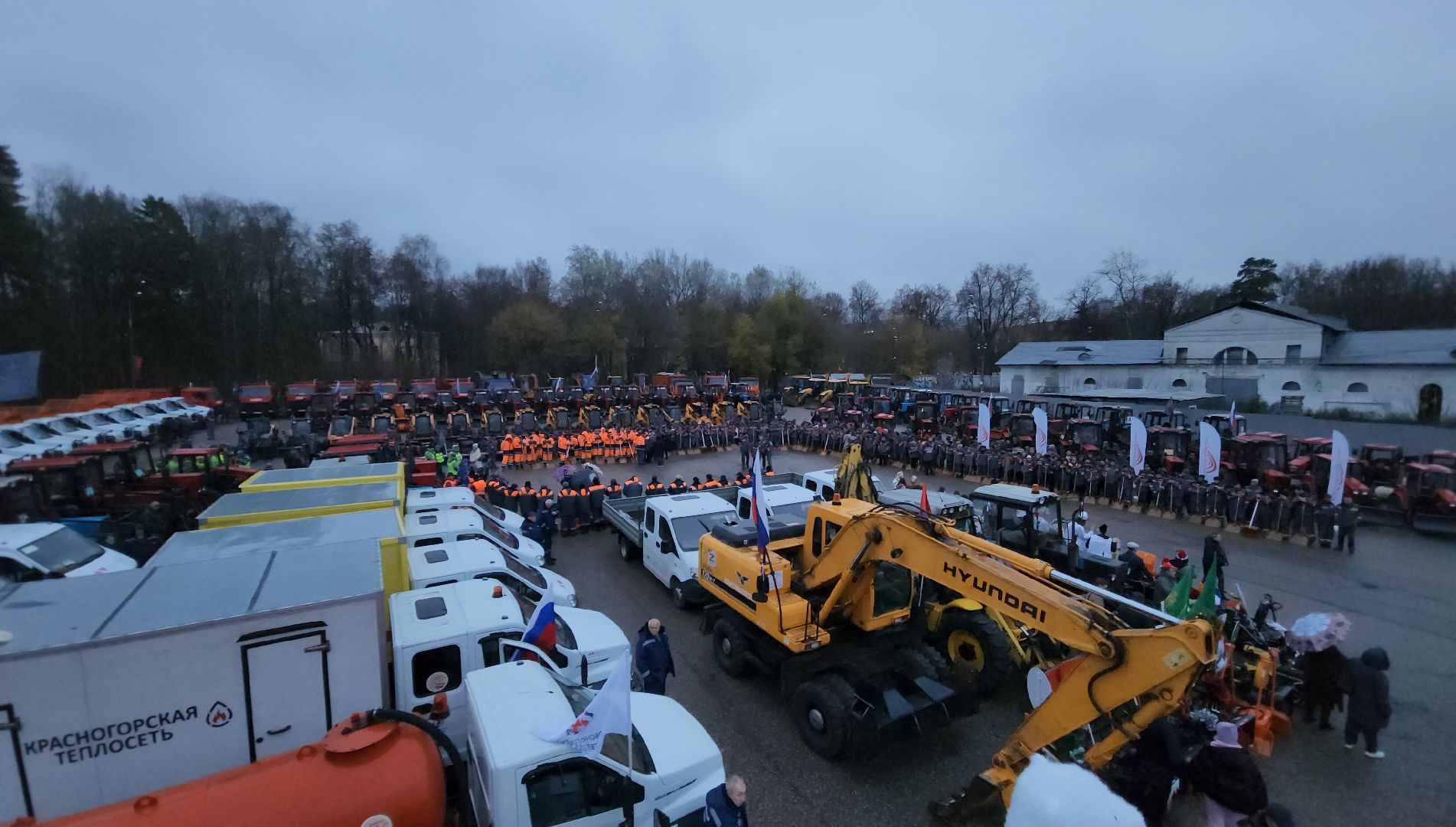 жкх, смотр коммунальной техники, красногорск, подготовка к зиме,