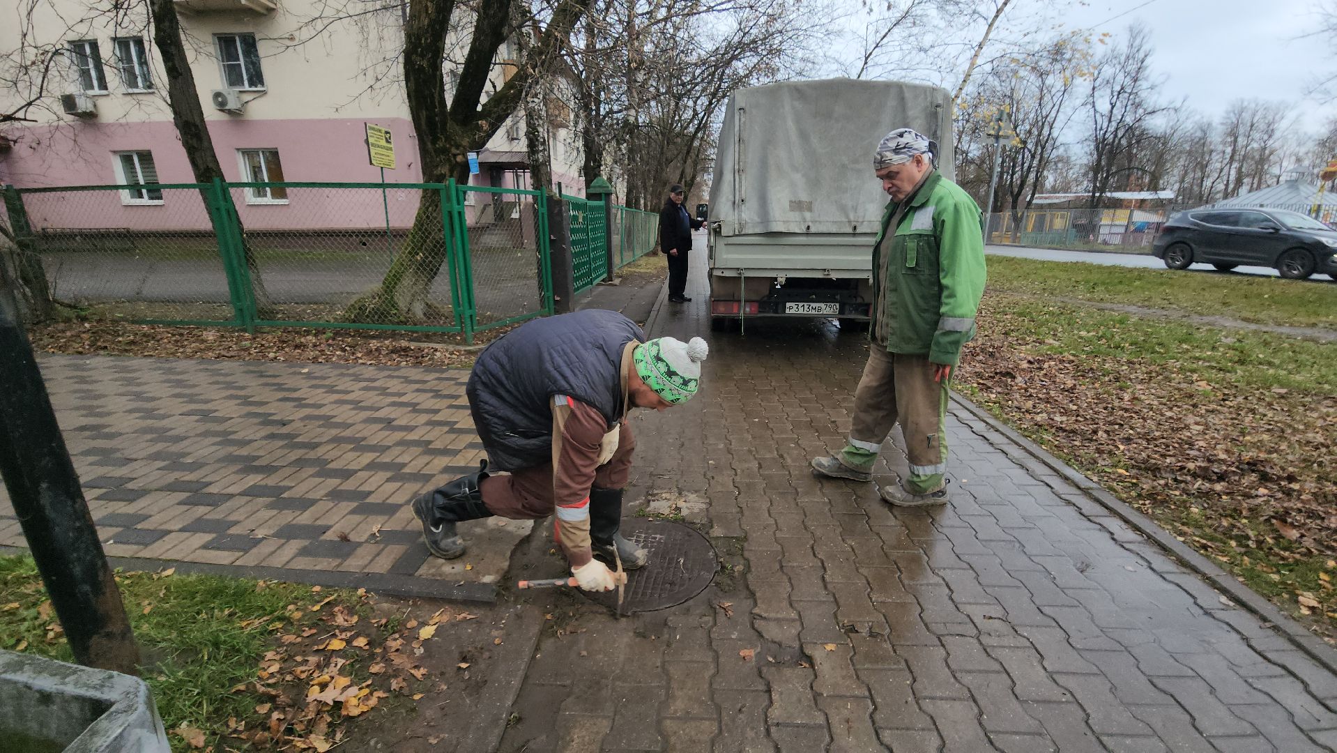 Истра, Благоустройство , Люк,