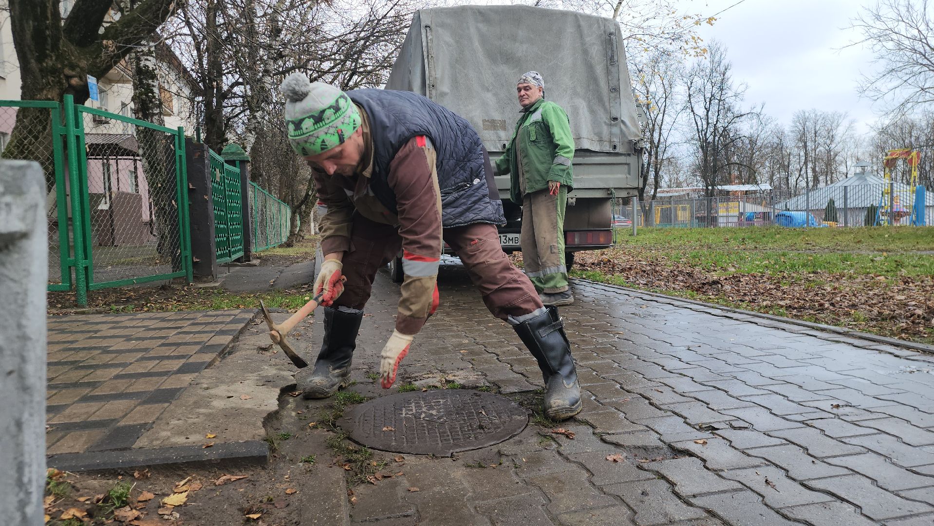 Истра, Благоустройство , Люк,