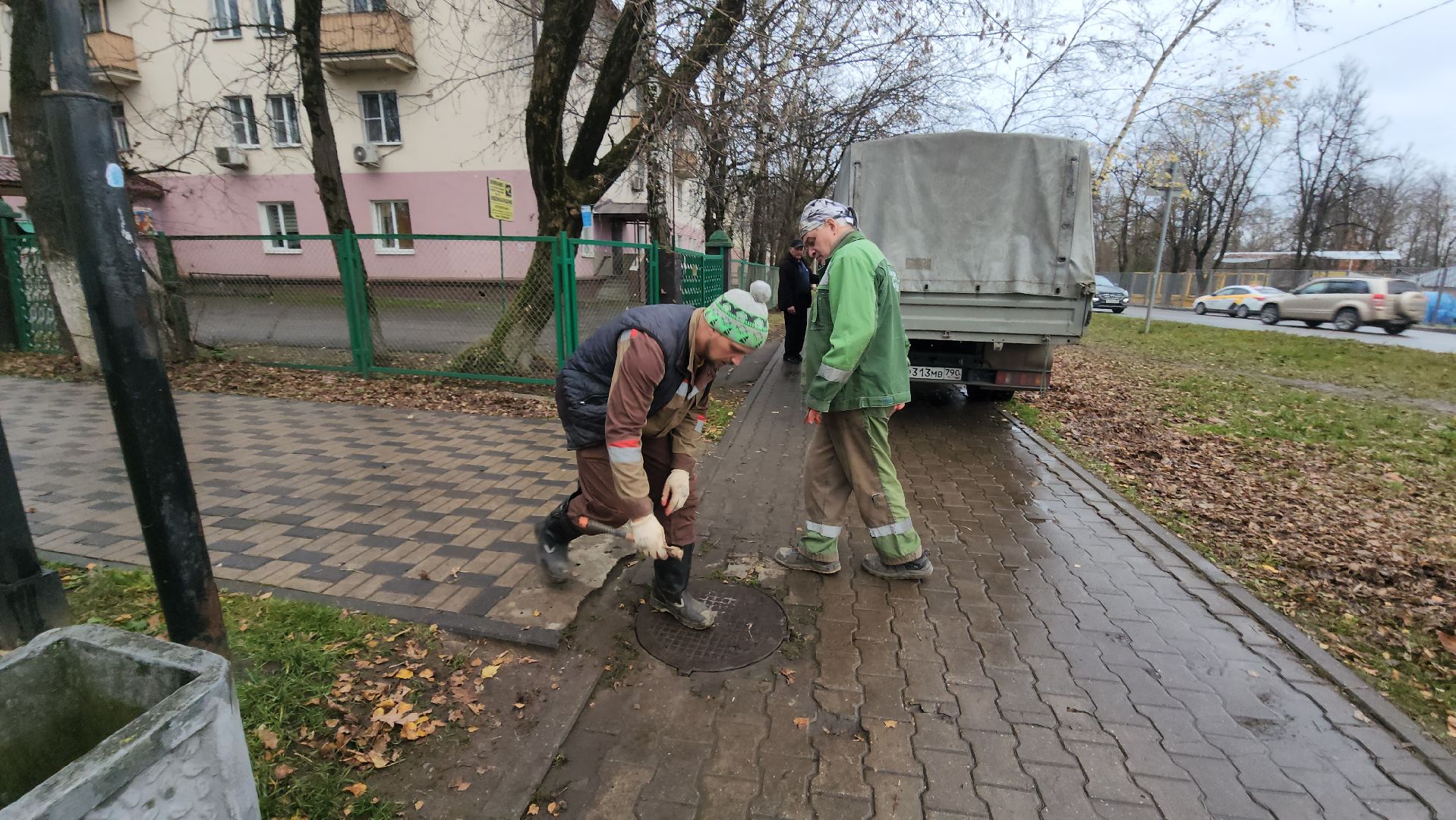 Истра, Благоустройство , Люк,