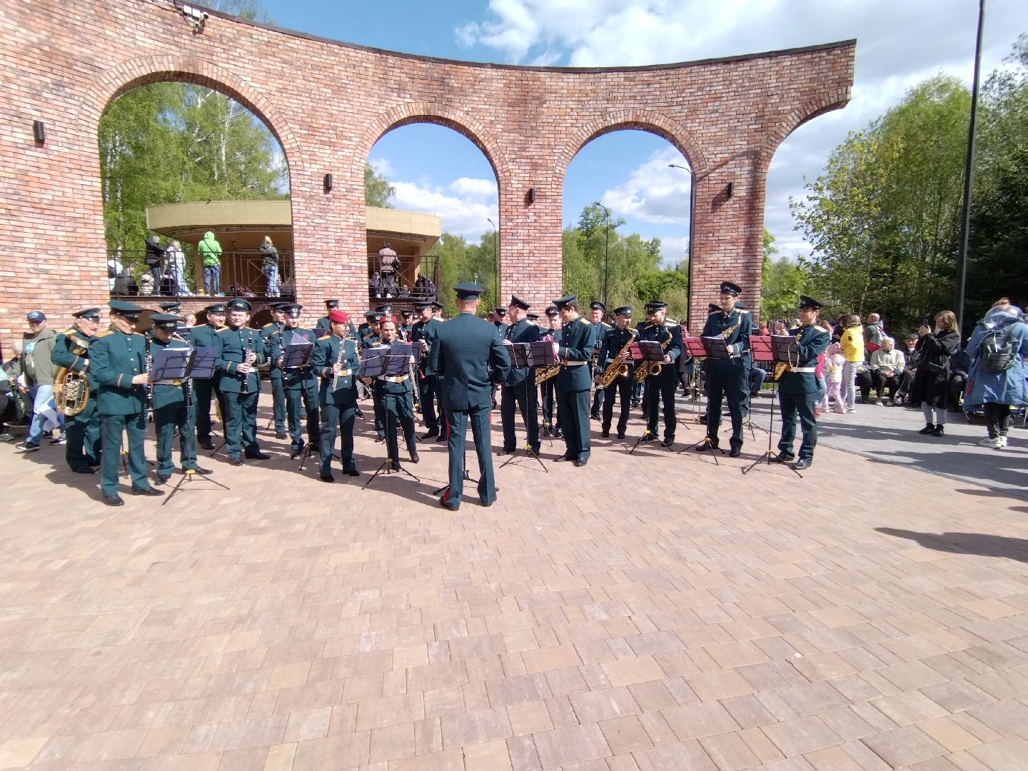 9 Мая, Мытищи, День Победы, оркестр