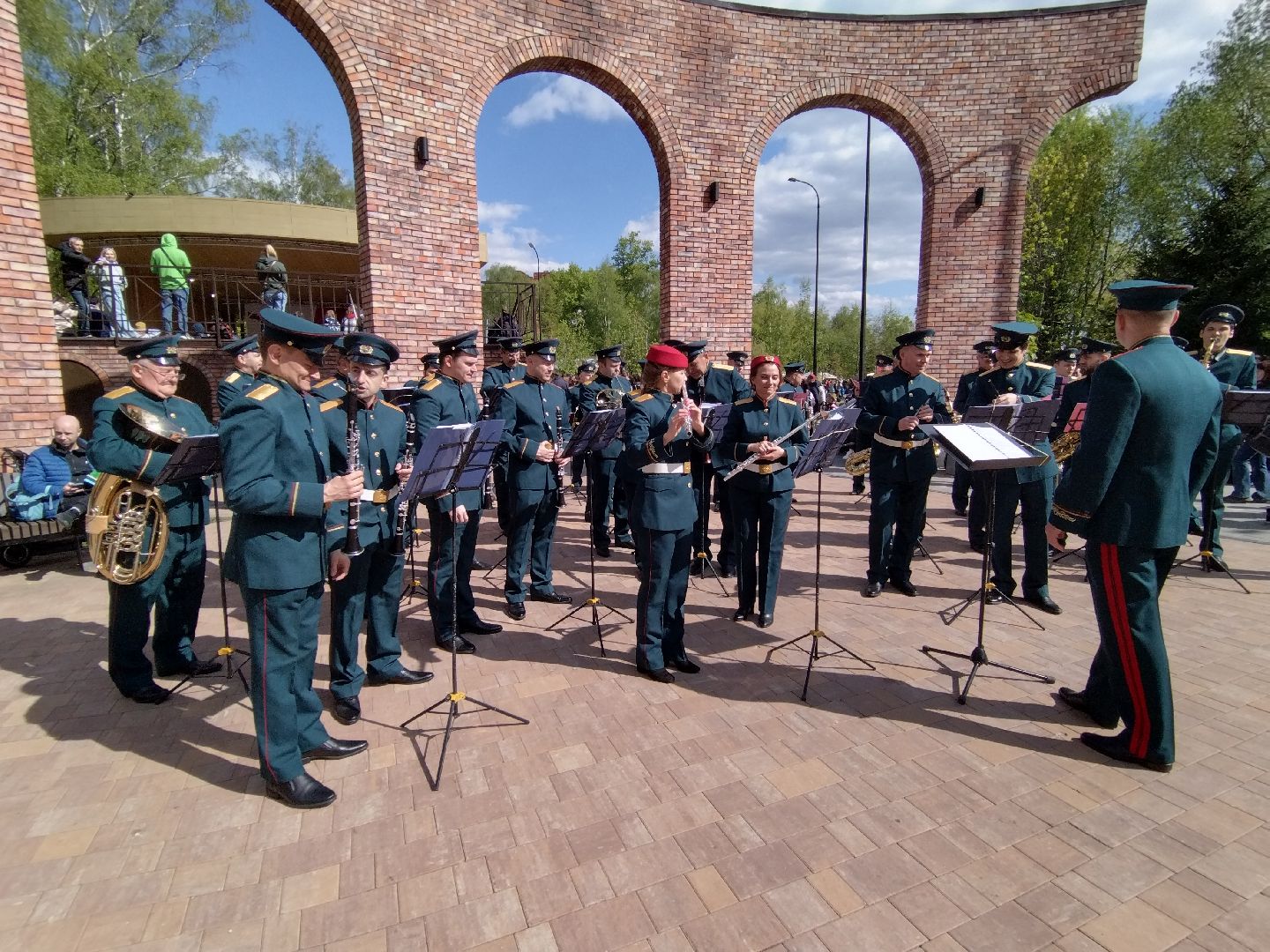 9 Мая, Мытищи, День Победы, оркестр