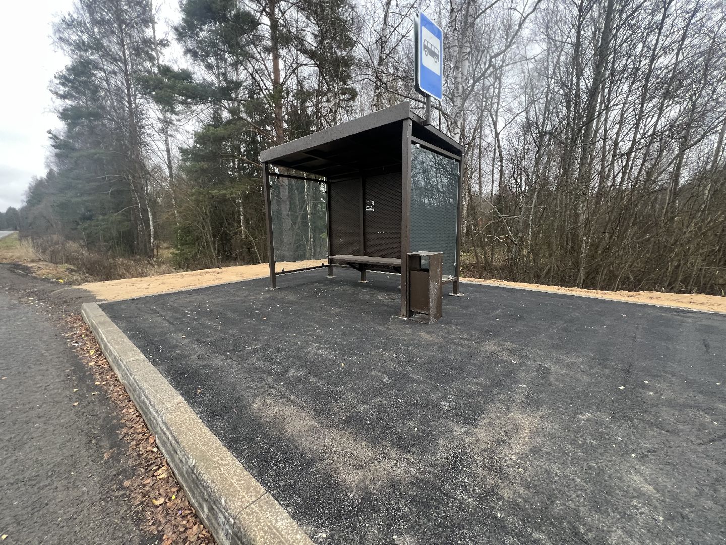 талдом благоустройство, Талдомский округ, Ремонт остано, Остановки талдом,