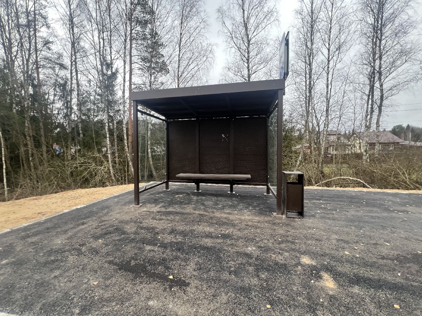 талдом благоустройство, Талдомский округ, Ремонт остано, Остановки талдом,