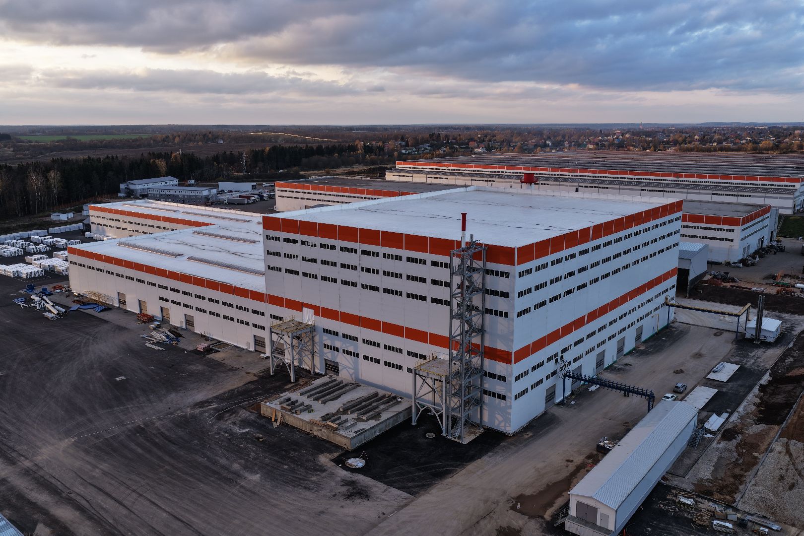 видео с коптера, завод горячего цинкования в можайске,