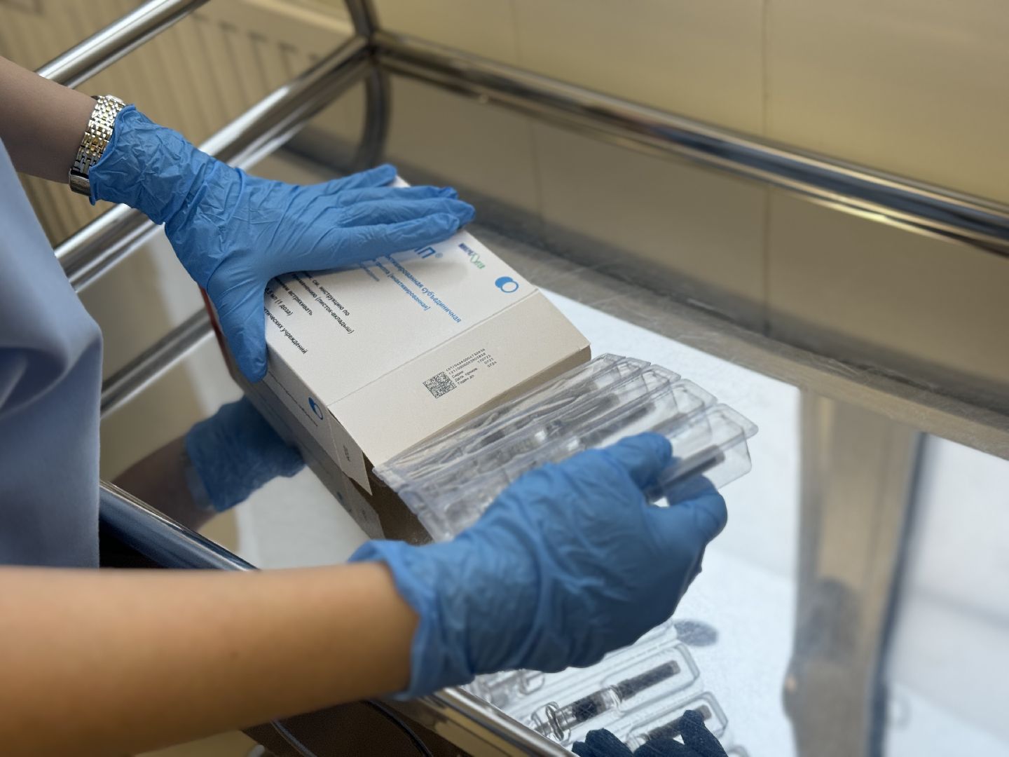 прививка от гриппа, ленинский округ, видновская больница,