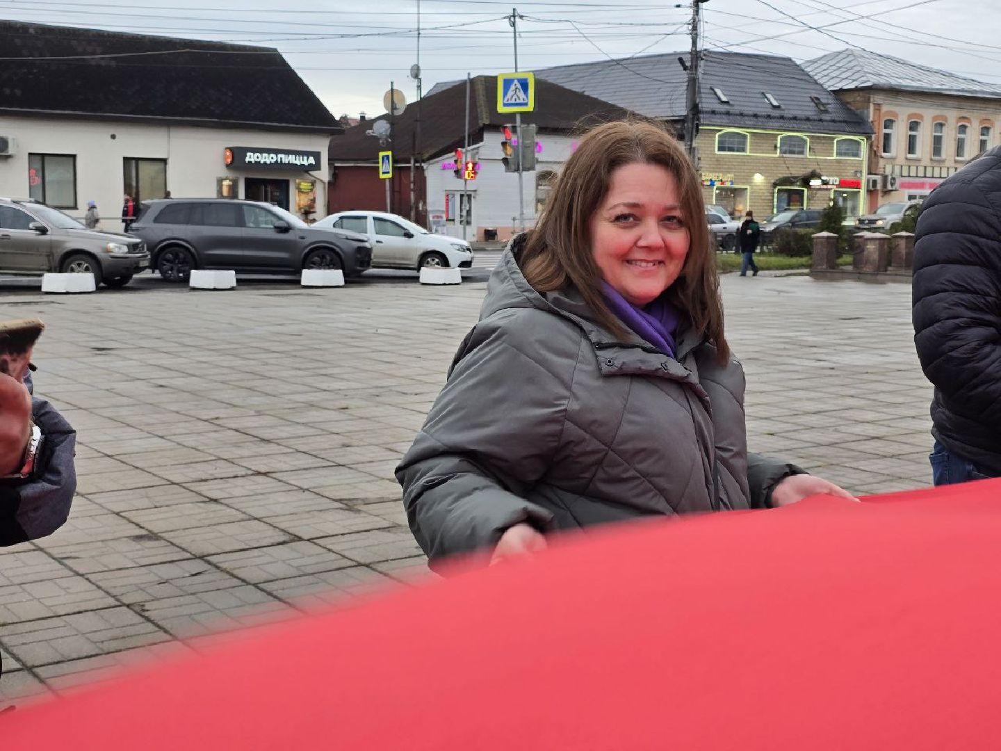 можайск, можайский муниципальный округ, подмосковье, акция, флешмоб, день народного единства, флаг России,