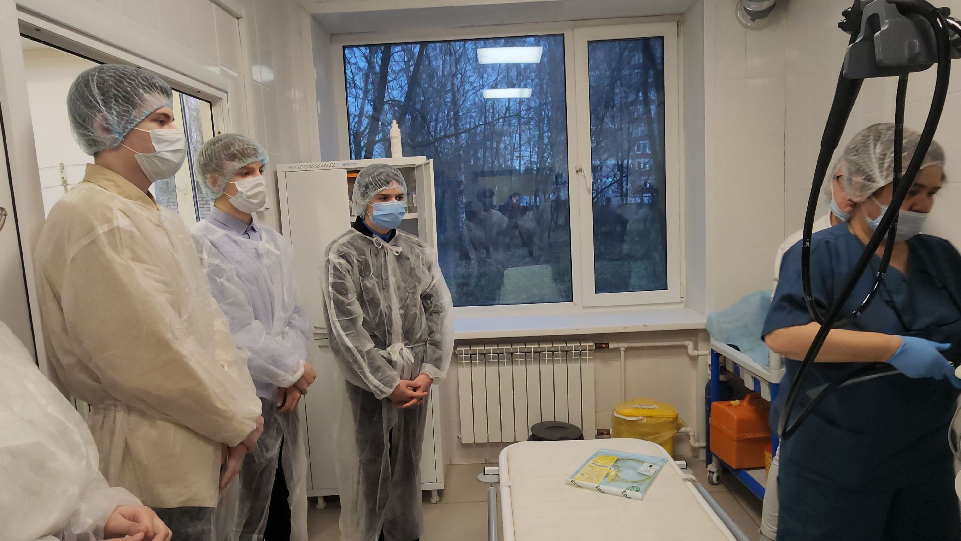 Люберцы, люберецкая больница, школьники, медицинские классы, красково,