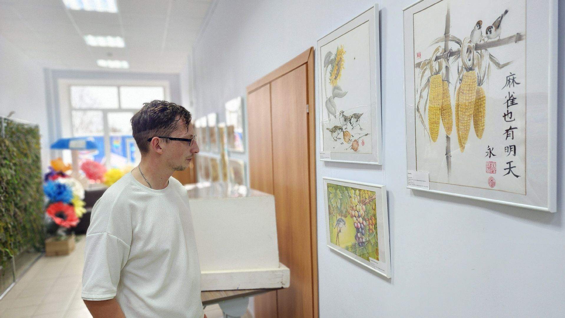 волоколамск, выставка картин, гохуа, передернина,