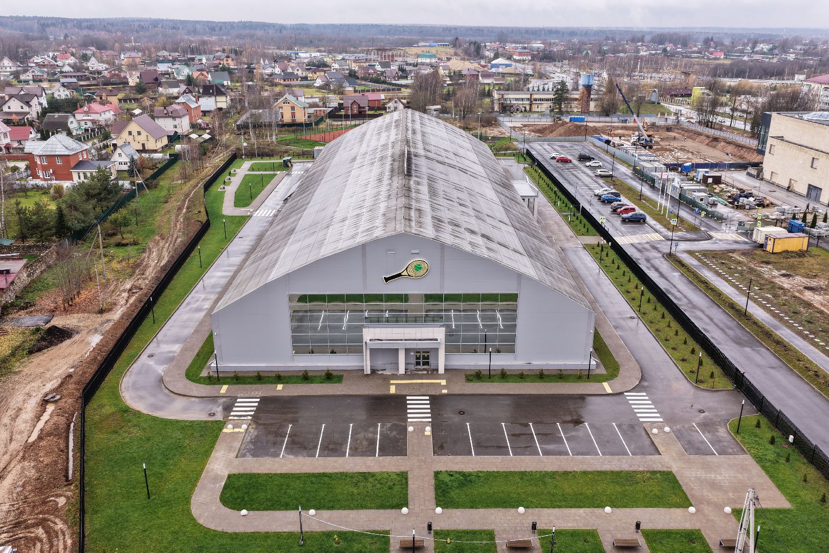 видео с коптера, теннисный центр шаховская,спорт в подмосковье,