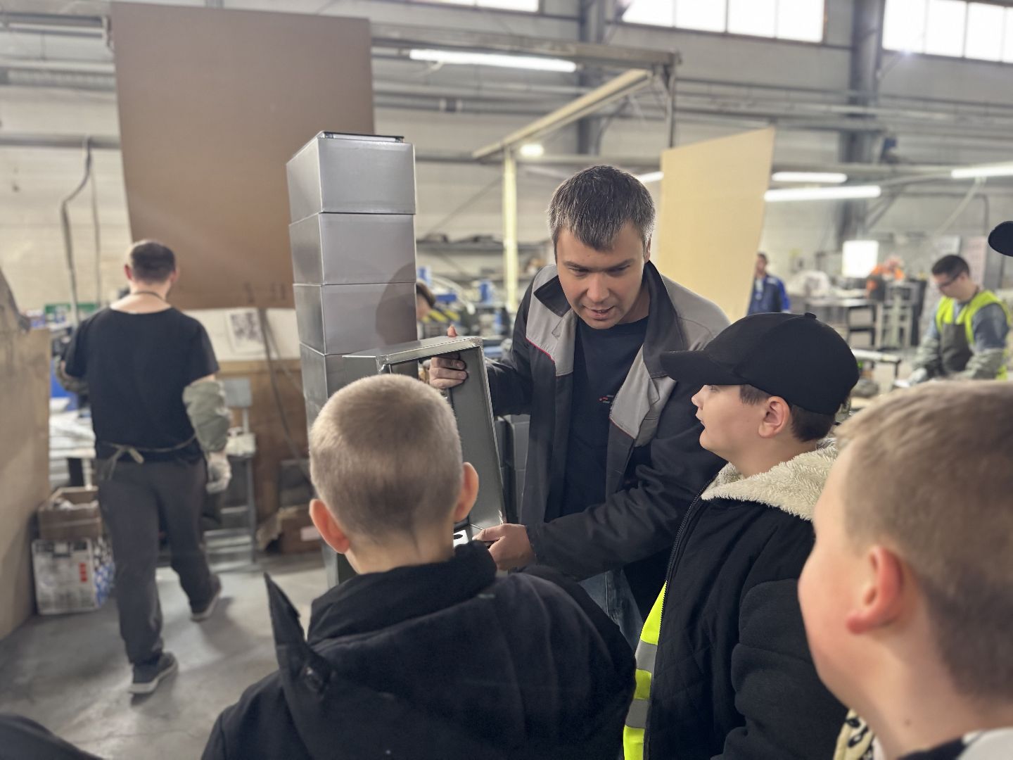 шаховская, билет в будущее, производство, экскурсия,