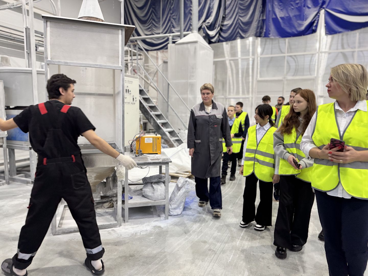 шаховская, билет в будущее, производство, экскурсия,