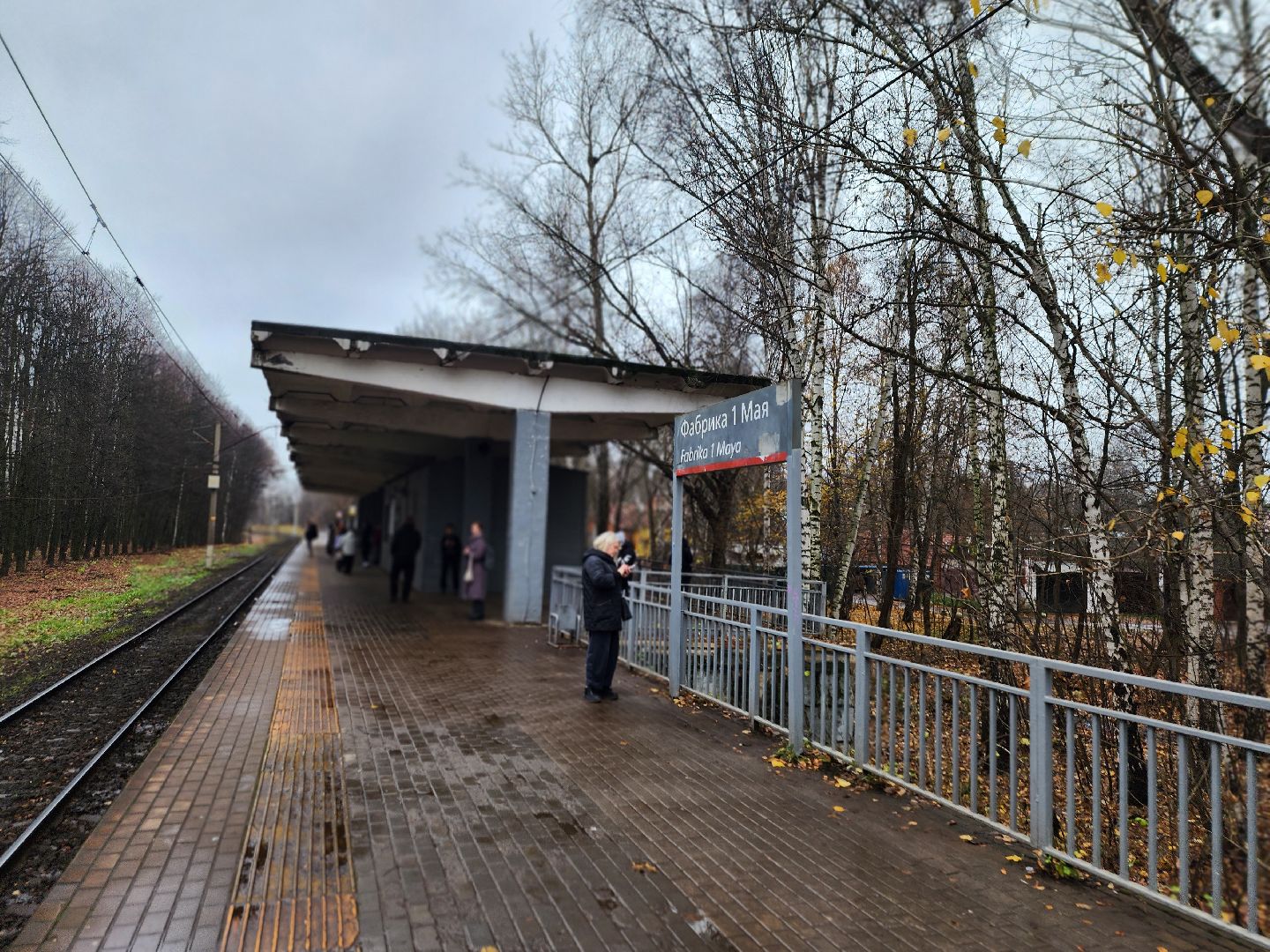 королёв, станция фабрика 1 мая, безопасность в королеве, железная дорога в подмосковье,