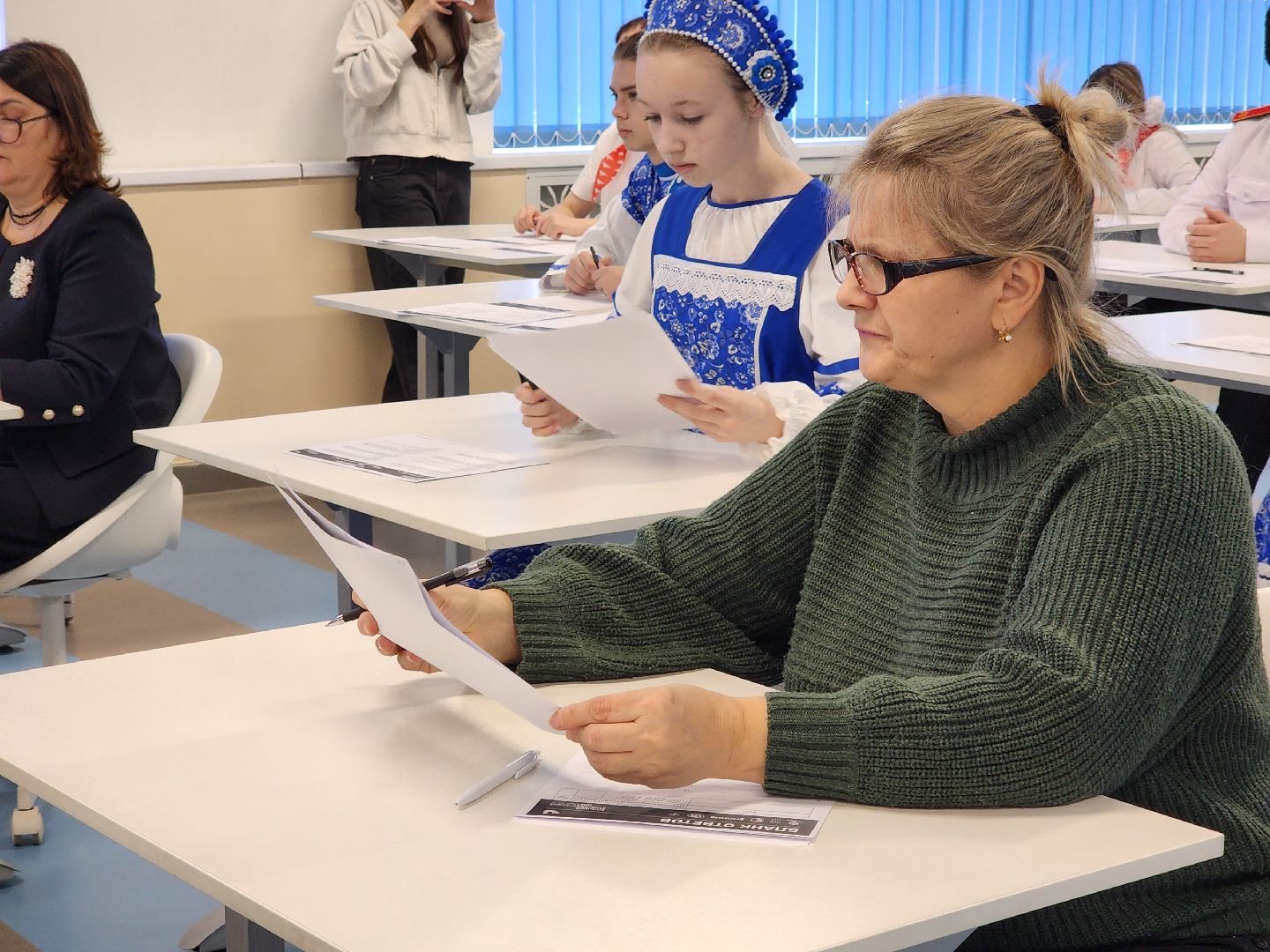 электросталь, образование, акция, патриотика, жители, большой этнографический диктант,