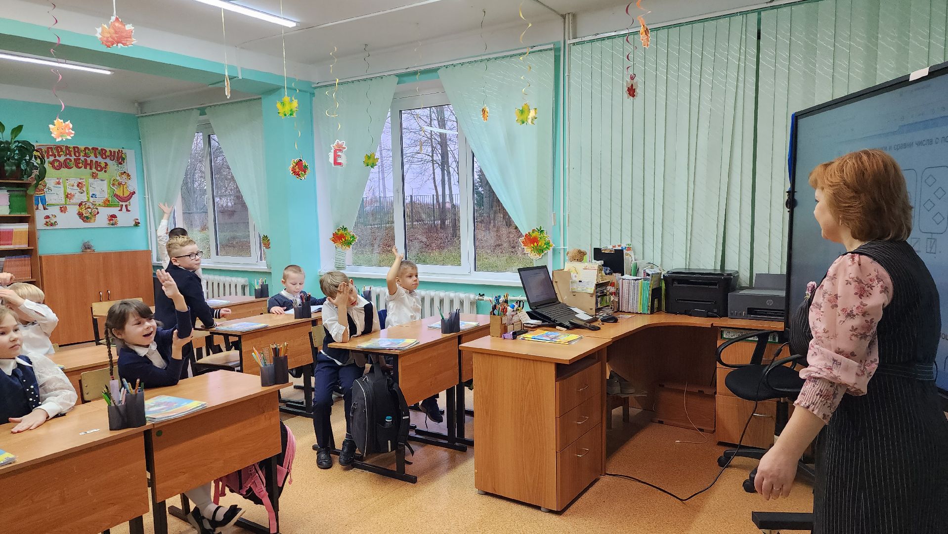 образование, сельская школа, математический класс подмосковья,