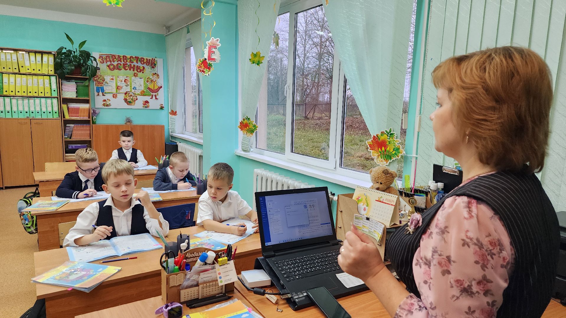 образование, сельская школа, математический класс подмосковья,