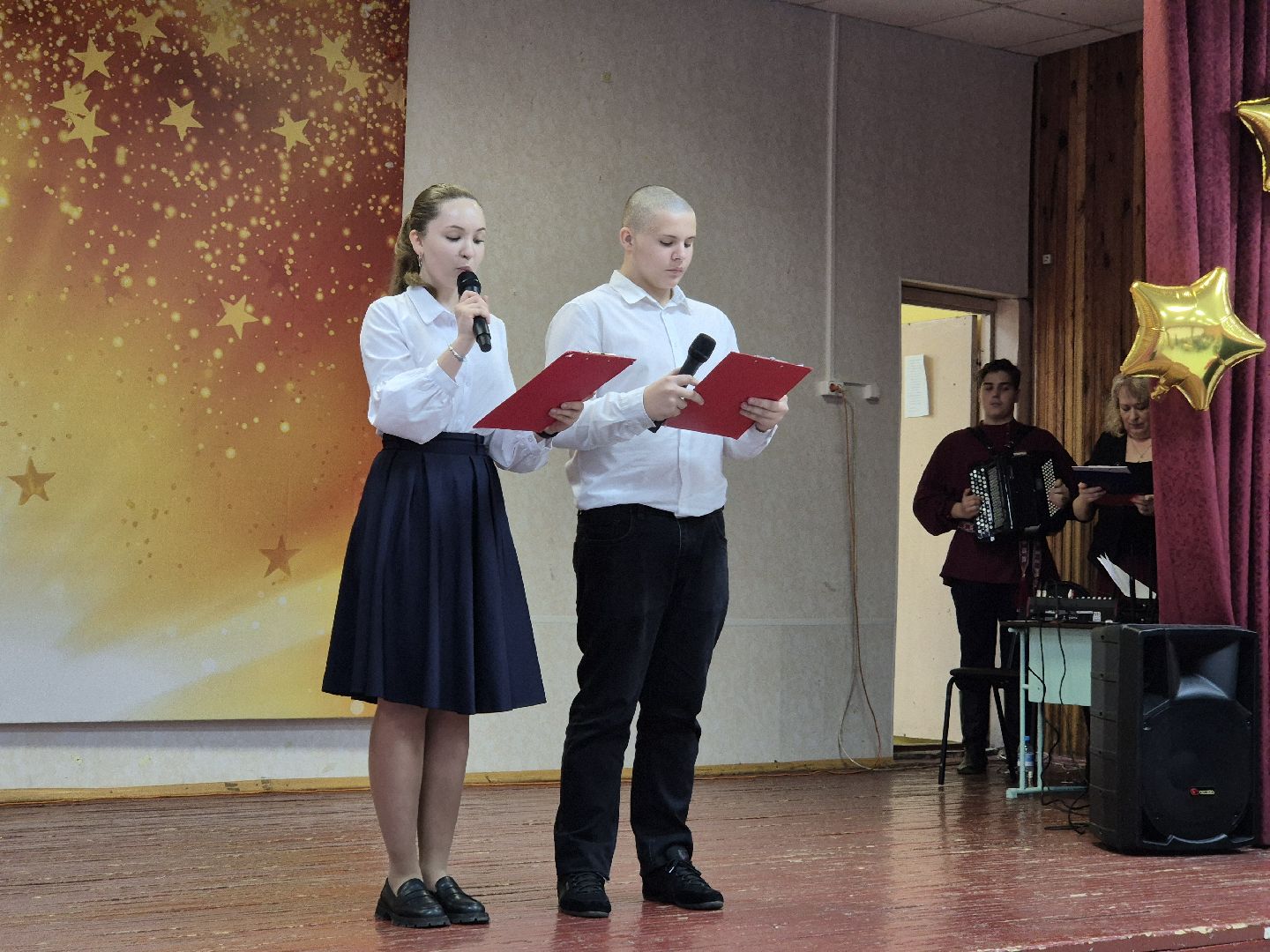 орехово-зуево, школьный концерт, день бабушек и дедушек,