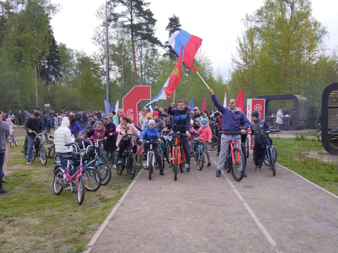 9 мая, Мытищи, День Победы, велопробег