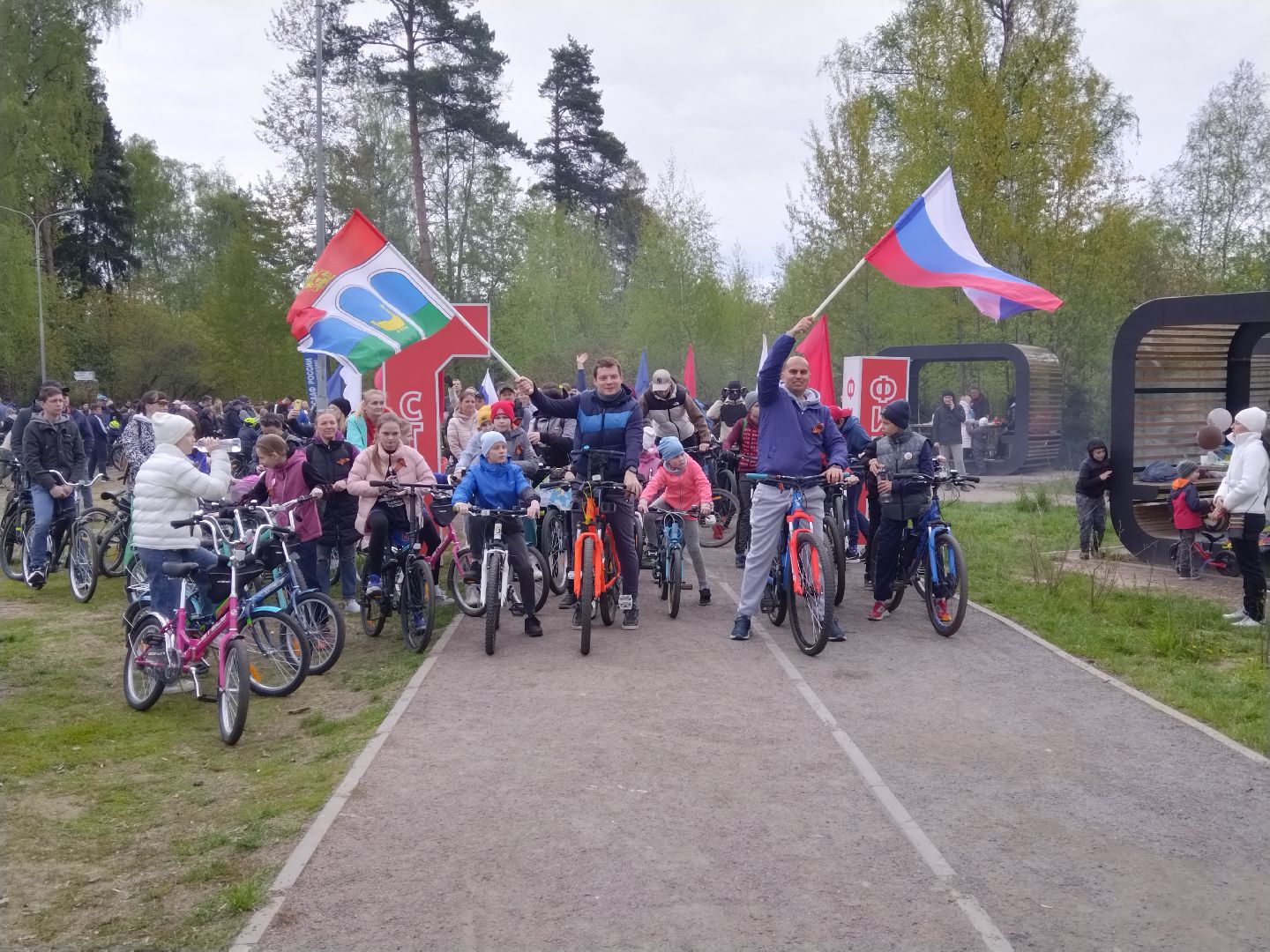 9 мая, Мытищи, День Победы, велопробег