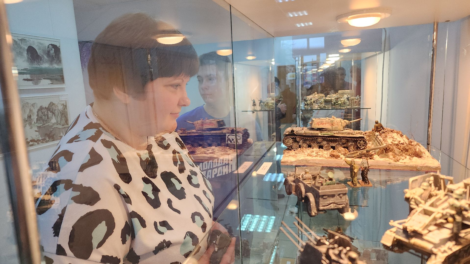 волоколамск, диорамы, выставка, библиотека,