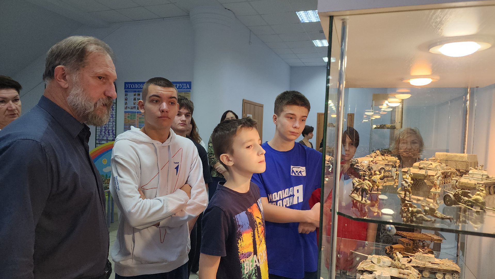 волоколамск, диорамы, выставка, библиотека,