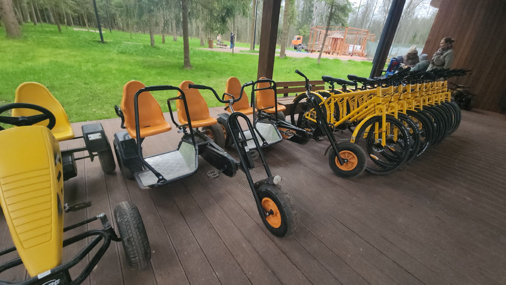 Истра, Лесопарк, Прокат инвентаря, Веломобили, Парк,