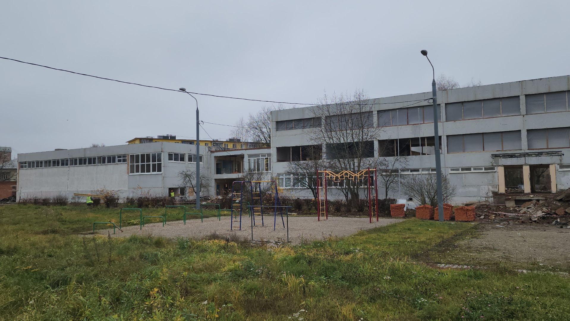 серпухов, школа 10, капитальный ремонт школы,