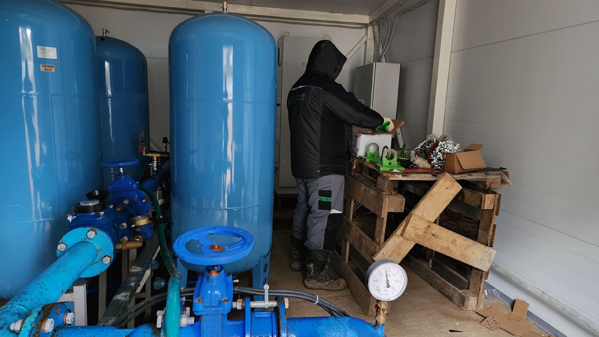 строительство взу, истра,чистая вода,