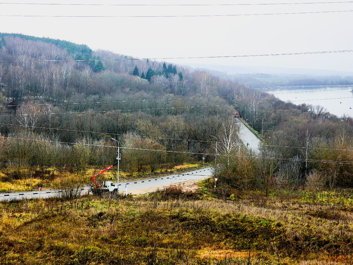 пущино, серпухов, дороги, освещение, мосавтодор,