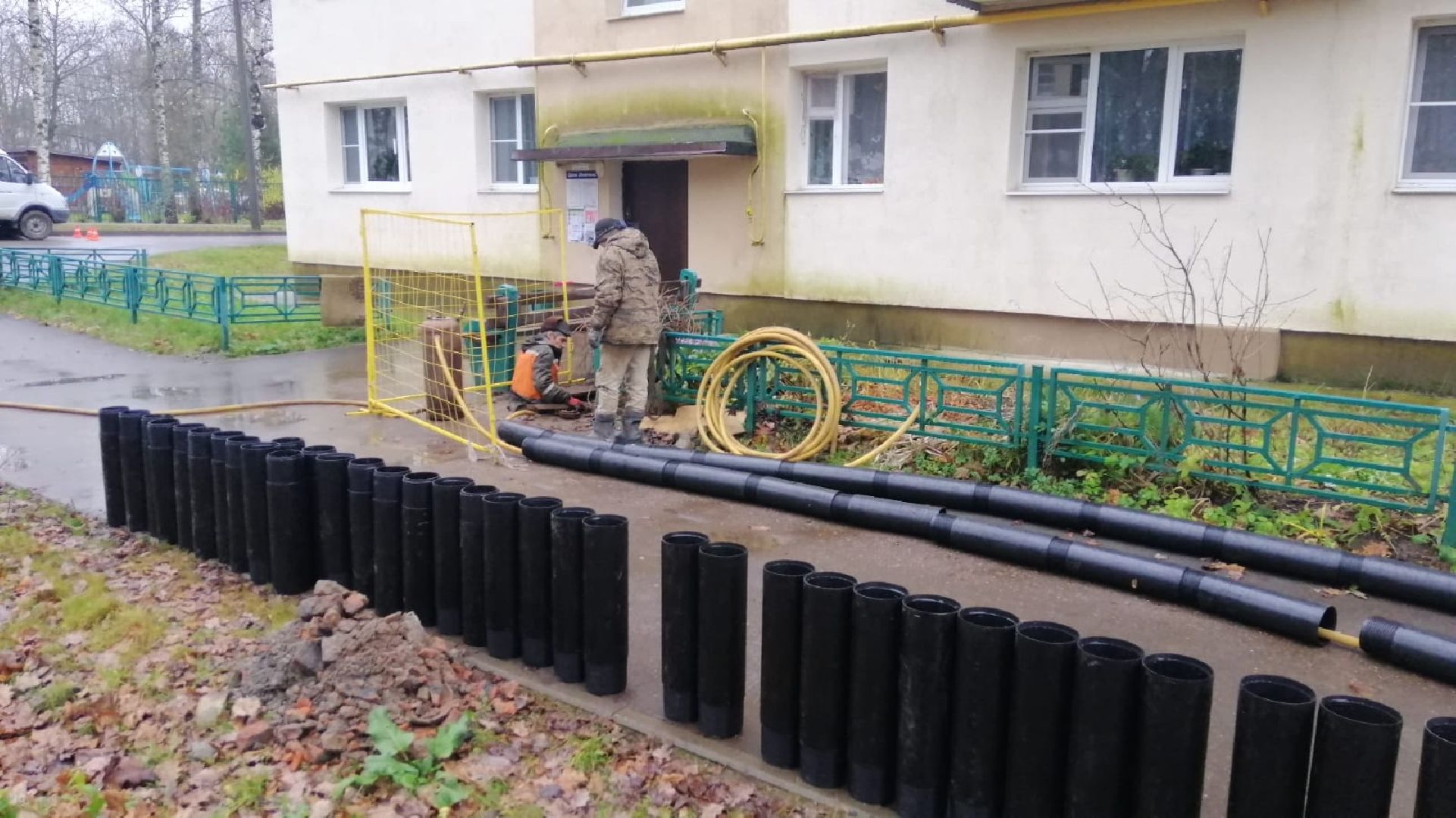 городской округ восход, жкх, благоустройство, канализационная сеть, канализационная система, трубы,