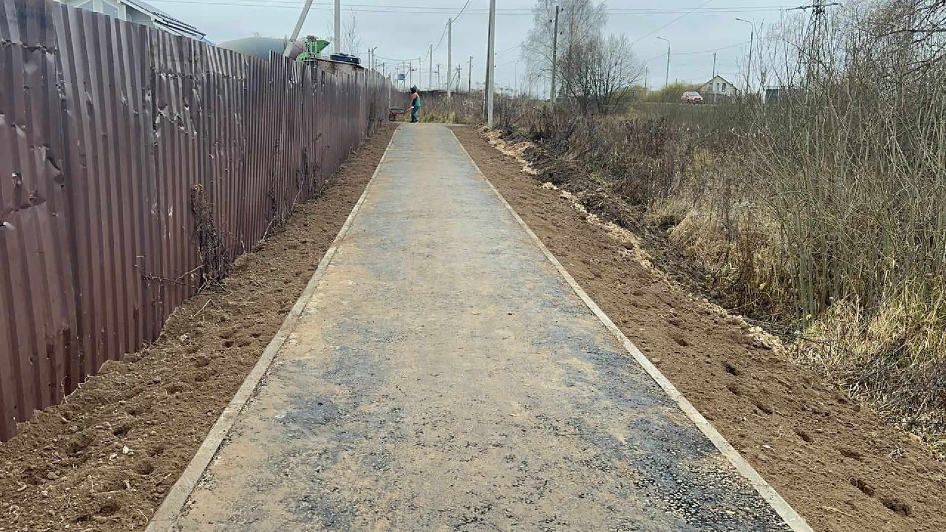 дороги, тротуар, домодедово,