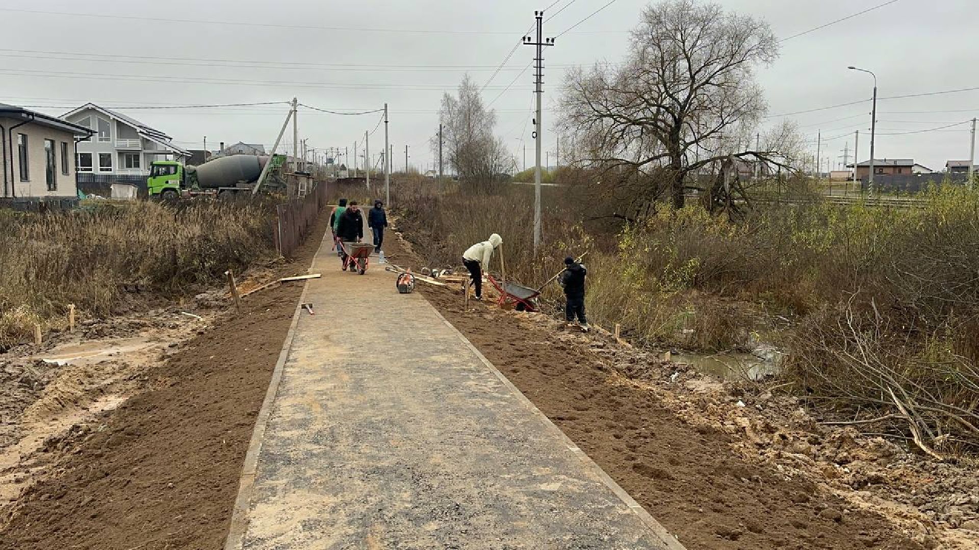 дороги, тротуар, домодедово,