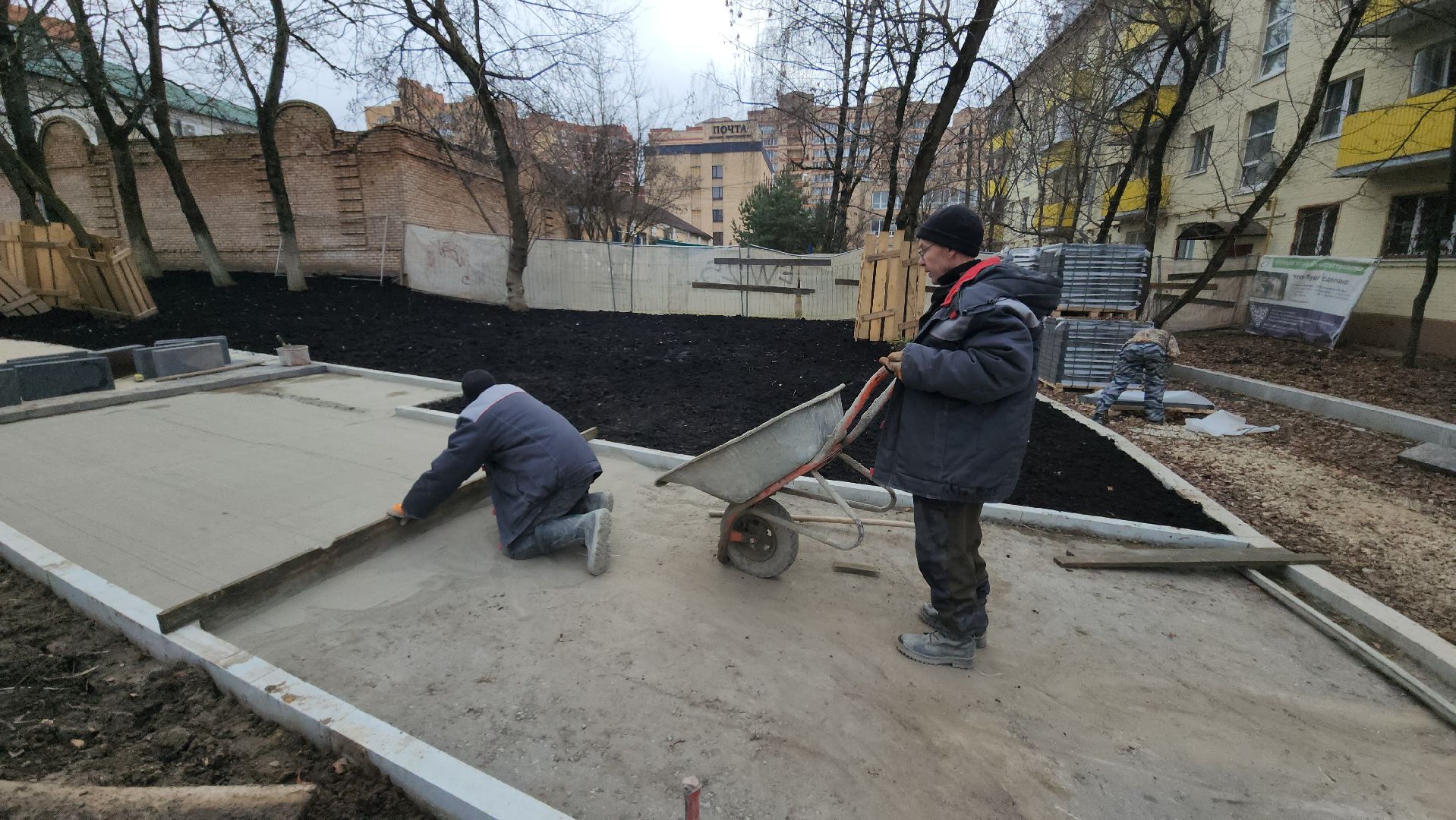 Истра, Парковка, Благоустройство ,