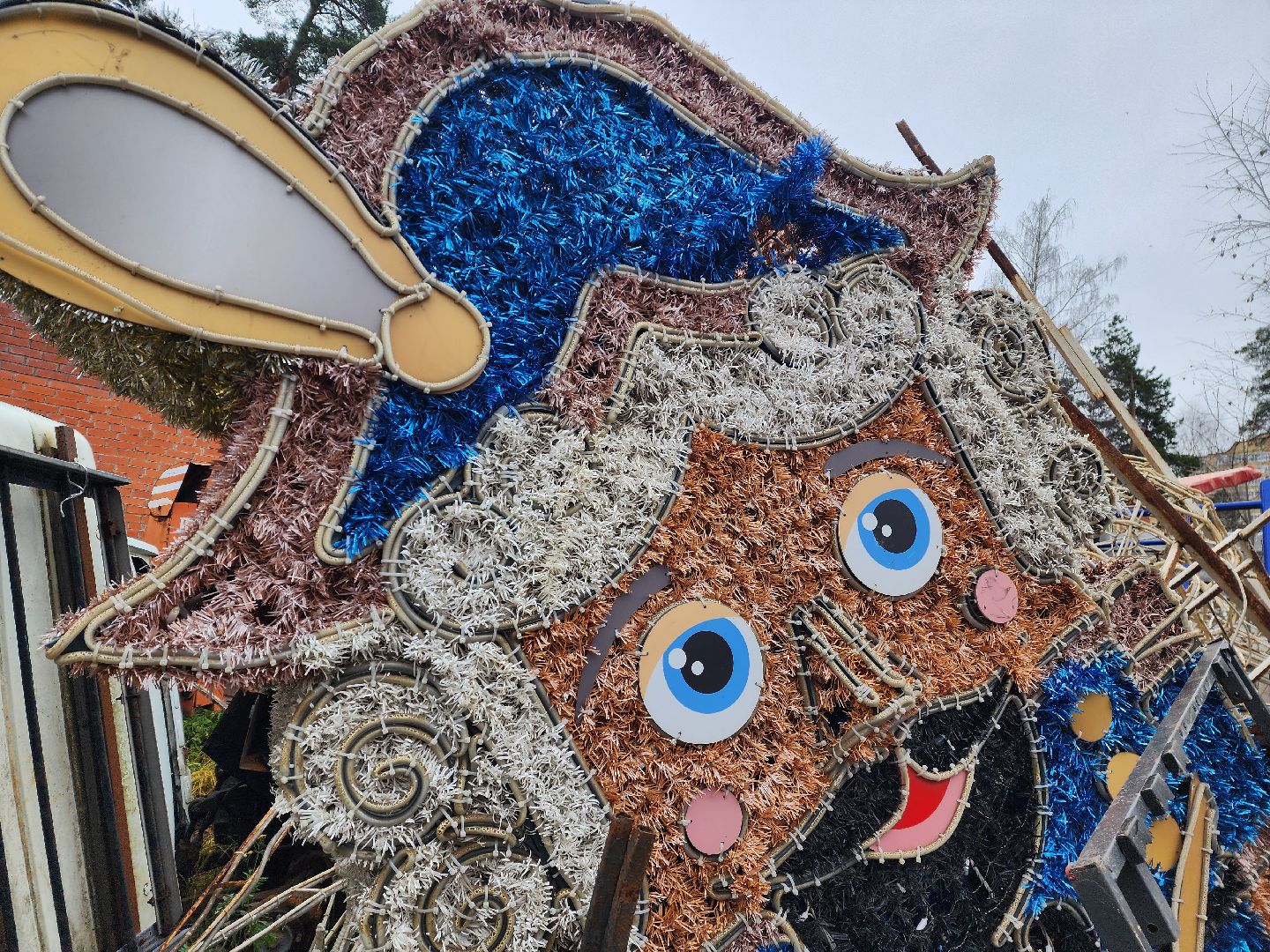 красноармейск, городской округ пушкинский, новогодние инсталляции , городское хозяйство,