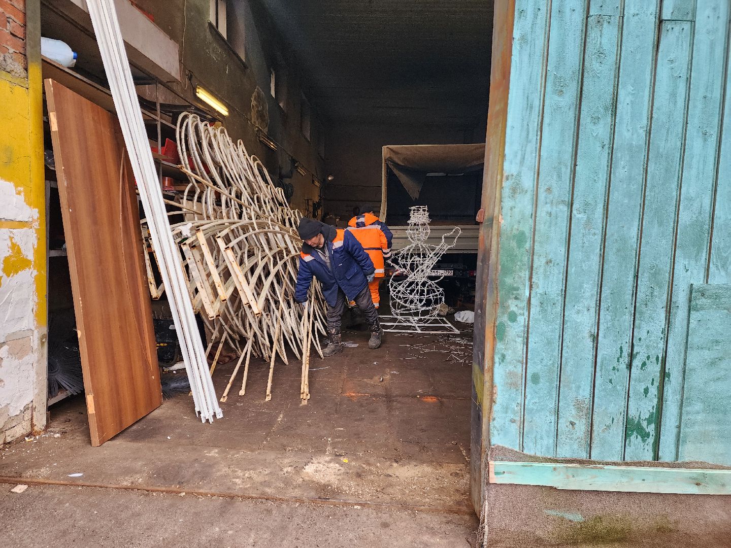 красноармейск, городской округ пушкинский, новогодние инсталляции , городское хозяйство,