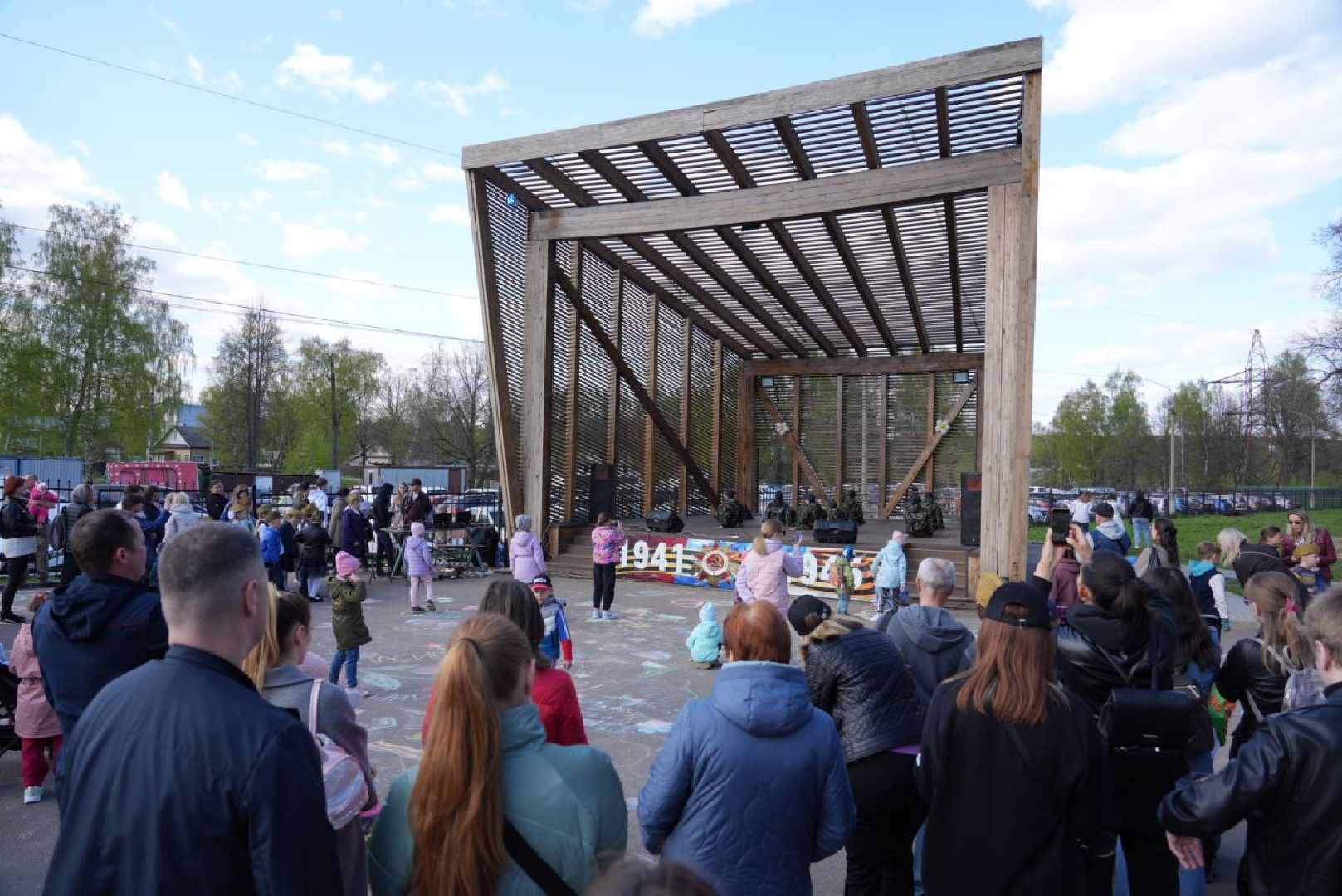 Сергиев Посад, Сергиево-Посадский городской округ, Парки, Скитские пруды, День Победы, 9 мая